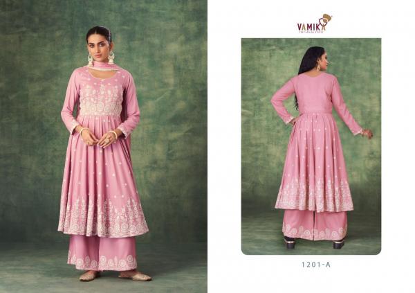 Vamika Sakhi 1201 Rayon Exclusive Super Hit Party Wear Collection